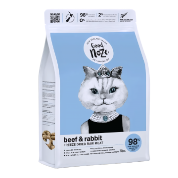 Good Noze Freeze-Dried Beef & Rabbit 350g Good Noze Freeze-Dried Beef & Rabbit 350g